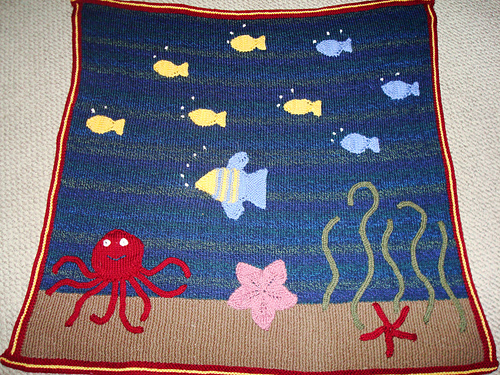 Ocean Creatures Set Blanket