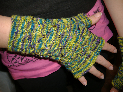 Punk Princess Fingerless Mitts
