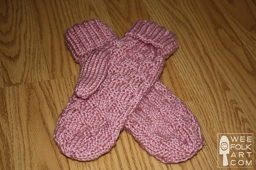 Checkerboard Mittens