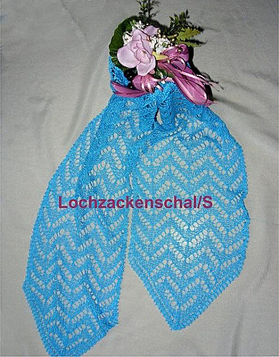 Lochzackenschal/S