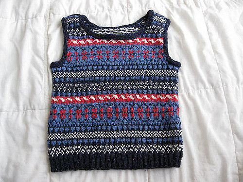 Ravelry: #14 Fair Isle Vest pattern by Diane Zangl