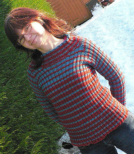 7 - Raglan Ribbed Polo Jumper