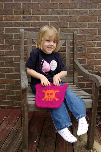 Mini Skull and Crossbones Tote