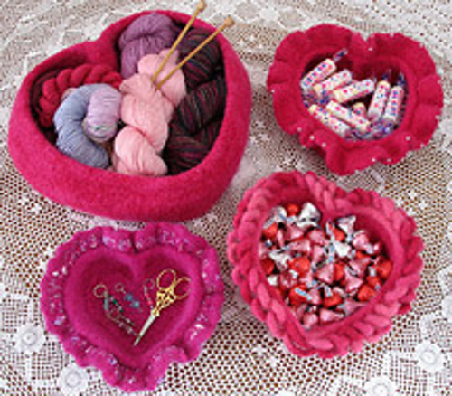 From the Heart Felted Bowls