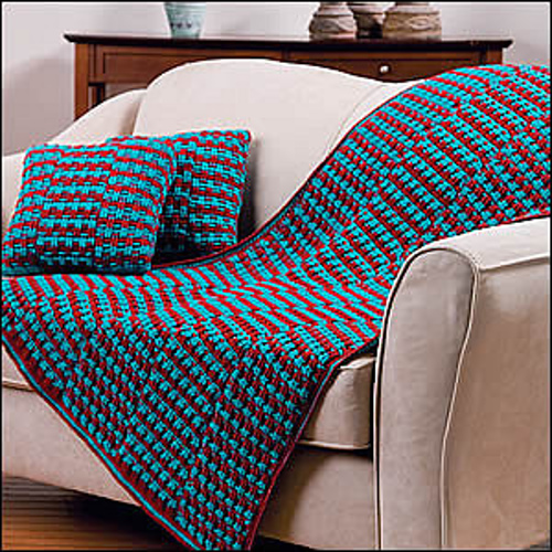 Chaco Canyon Afghan & Pillows