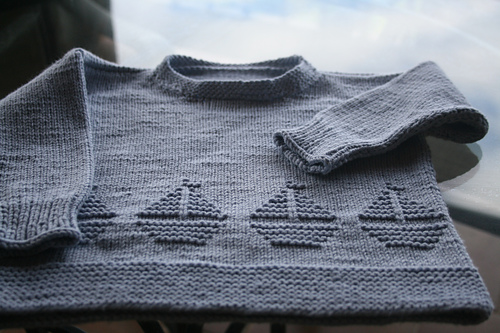 Sailboat Pullover with Hat