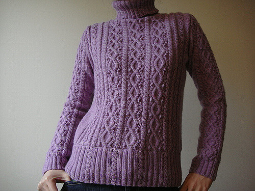 #5 Cabled Sweater