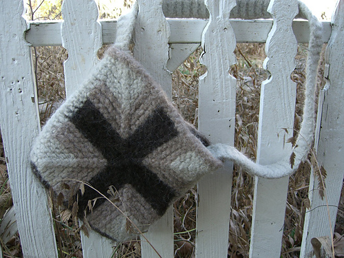 Felted Messenger Bag