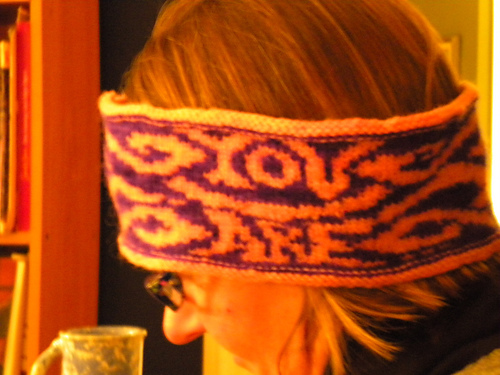 Groovy Valentine's Day Headband
