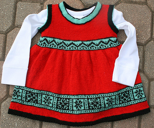 20801 Voss Dress, Cardigan & Cap
