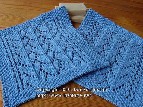 Lacy Dragon Small Scale Washcloth