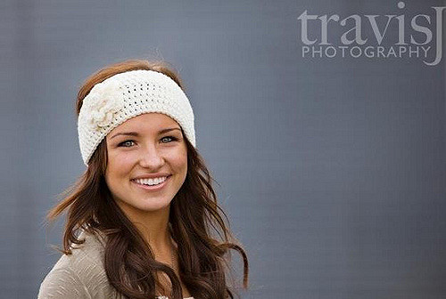 Flower Headband / Earwarmer