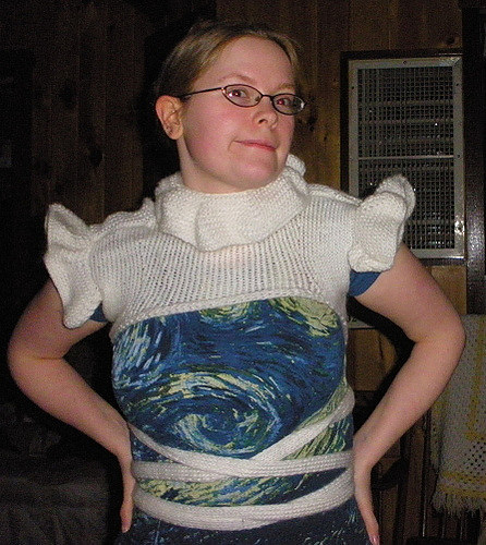 Ruffled Shrug