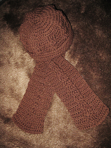Simple Cable Scarf