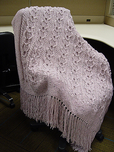 1872 Cabled Afghan