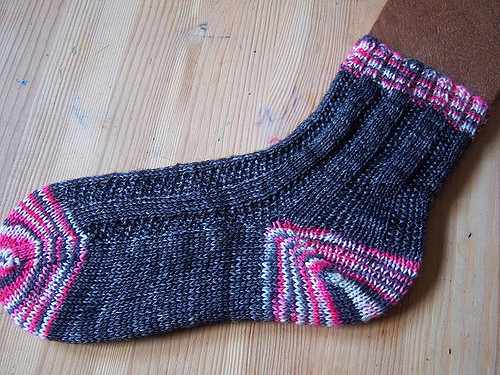 Seed Stitch Socks
