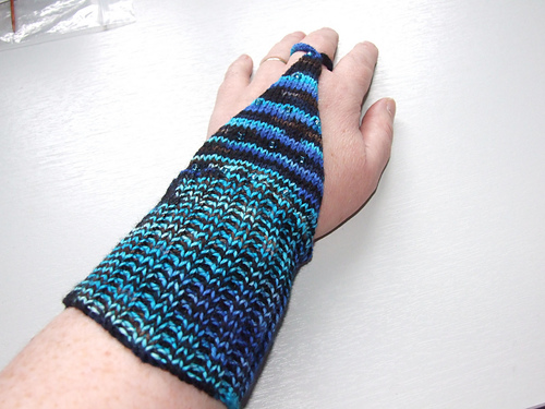 Beaded Warrior Wrist Warmers