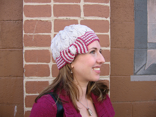 Bow Tie (Cloche) Beanie/ Chemo Hat photo 1