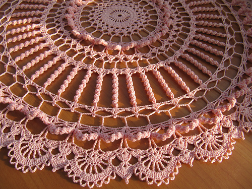 Curly Q Doily