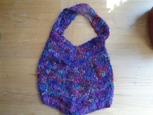 Zigzag Silk Bag