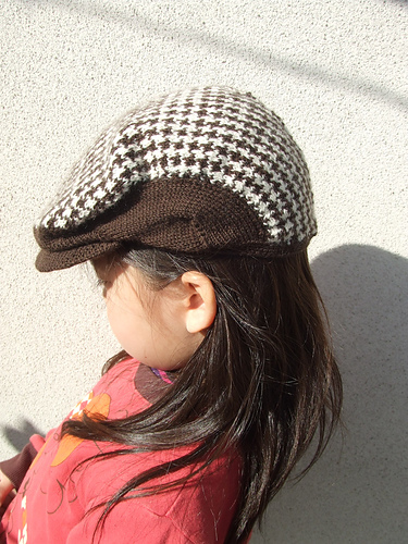 Houndstooth Hunting Cap