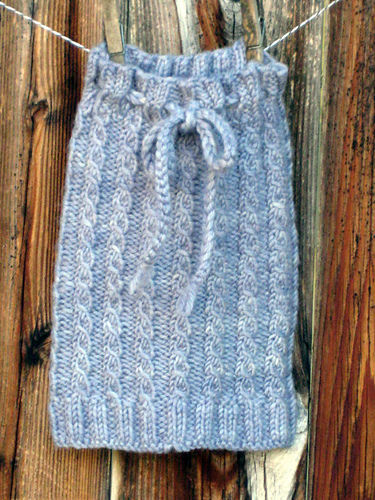 faux cable sleep sack