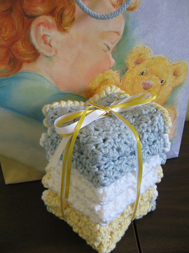 Oh So Soft Baby Washcloths photo 4