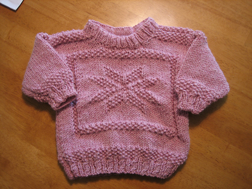 Design F - Snowflake Sweater 