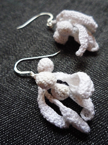 Lacy Leaf Earrings