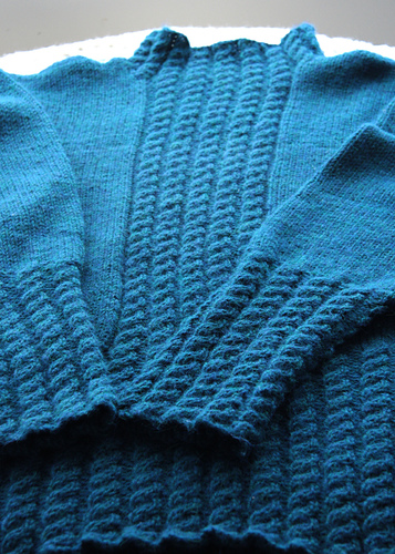 Cable Turtle Neck Pullover