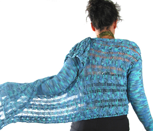 Knit Cardi Wrap