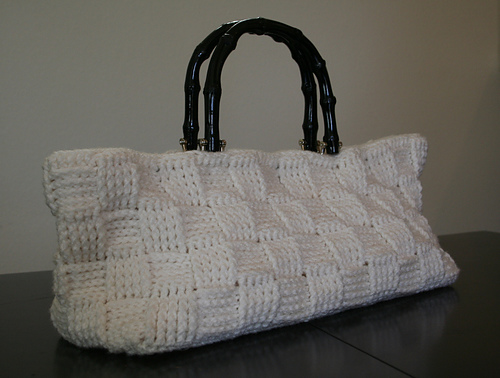 Percy Basket Weave Handbag