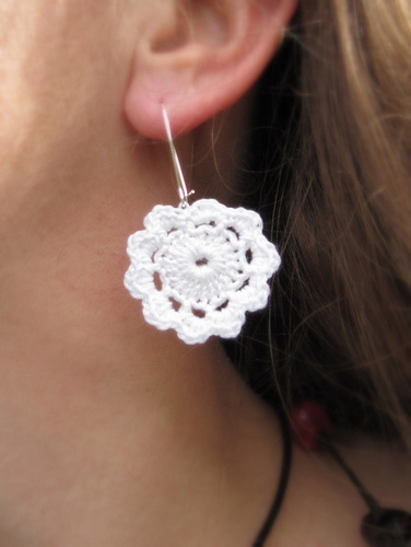 medallion earring