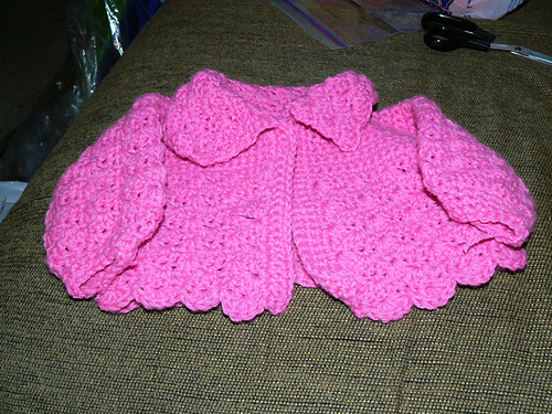 Pretty Shells Baby Sweater