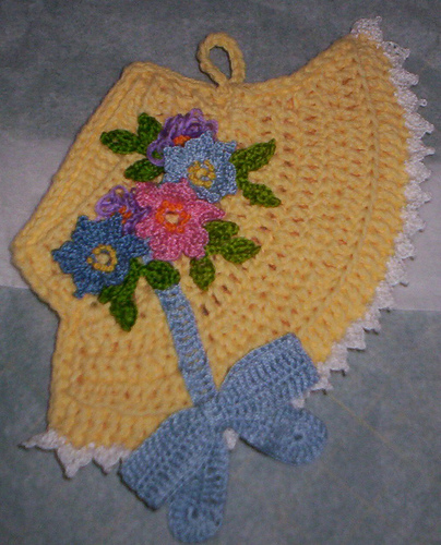 Easter Bonnet Potholder #3 photo 2