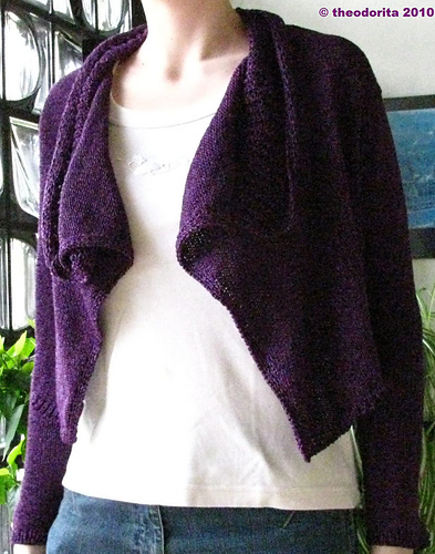 # 20 Jacke mit Schalkragen