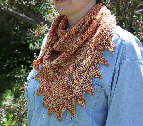 Sonoran Desert Shawlette
