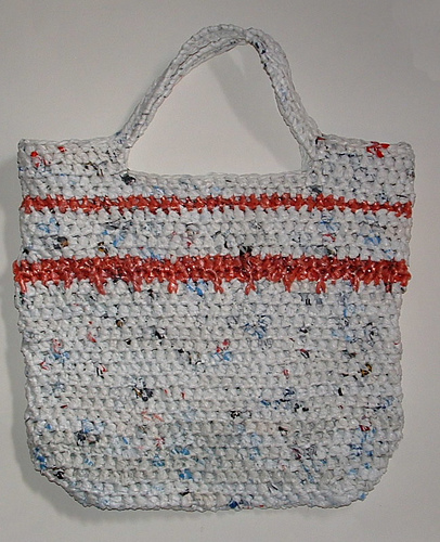 Spike Stitch Recycled Tote Bag