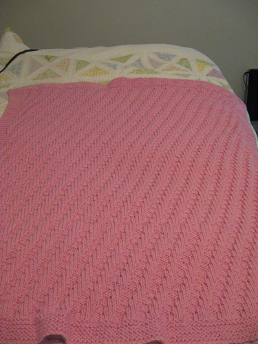 Raspberry Rib Blankie