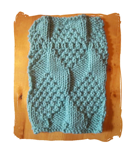 Diamond Moss Stitch