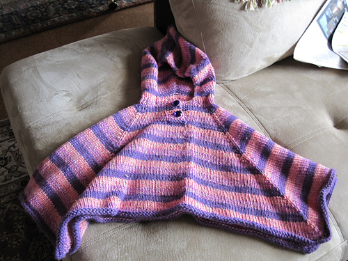 Child's Hooded Poncho