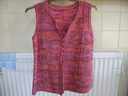 Lace Panel Waistcoat