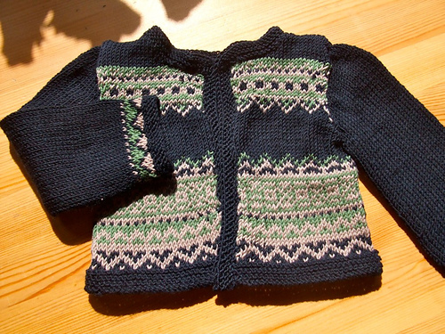Spring Fair Isle cardigan