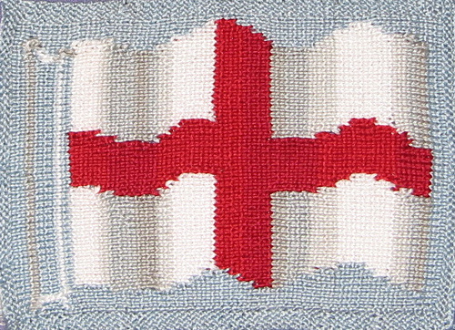 England's Flag Flying: World Cup Football 2010