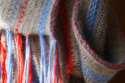 Folk Art Scarf