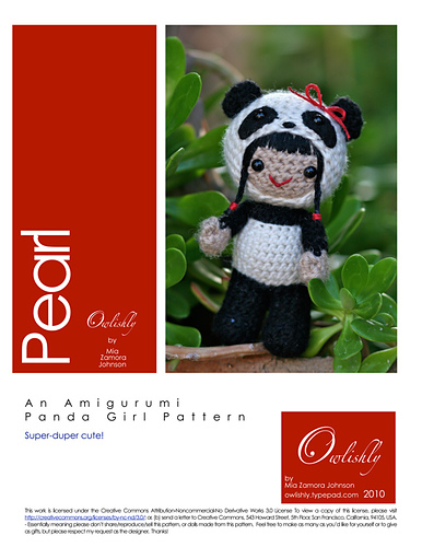Pearl the panda girl