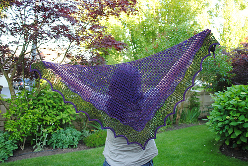 Cornwall Beach/New Forest Shawl