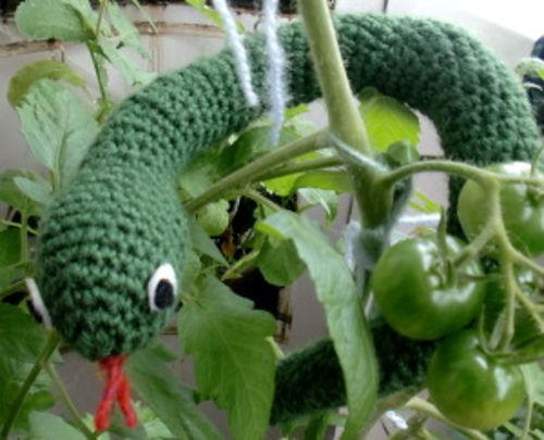 Snake amigurumi
