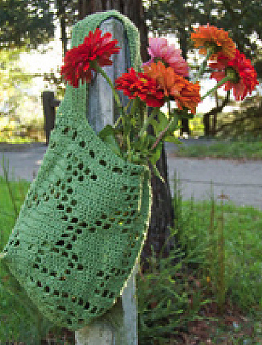 Filet Crochet Market Bag