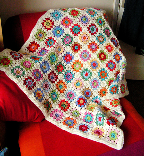 Summer Garden Granny Square